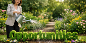 Spring growth opportunities, watering growth